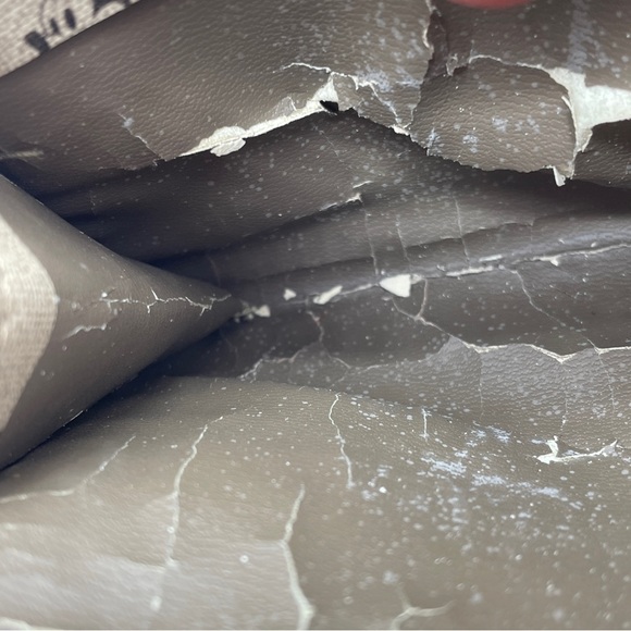 Mickey Mouse Disney Wallet Coin Purse Credit Card Holder Beige Key Chain - Picture 9 of 11